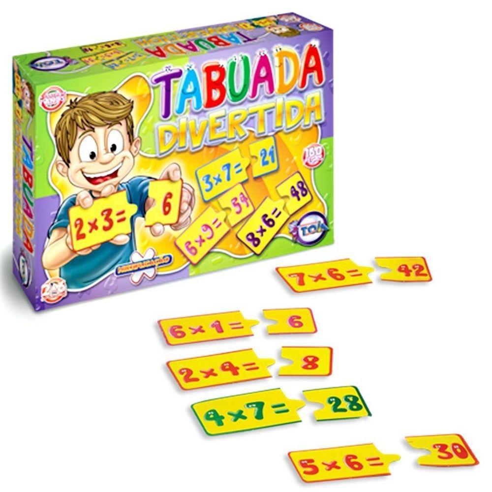 Jogo Tabuada Divertida Toia Brinquedos Outros Jogos Magazine Luiza Jogo Tabuada Divertida Toia Brinquedos Outros Jogos Magazine Luiza