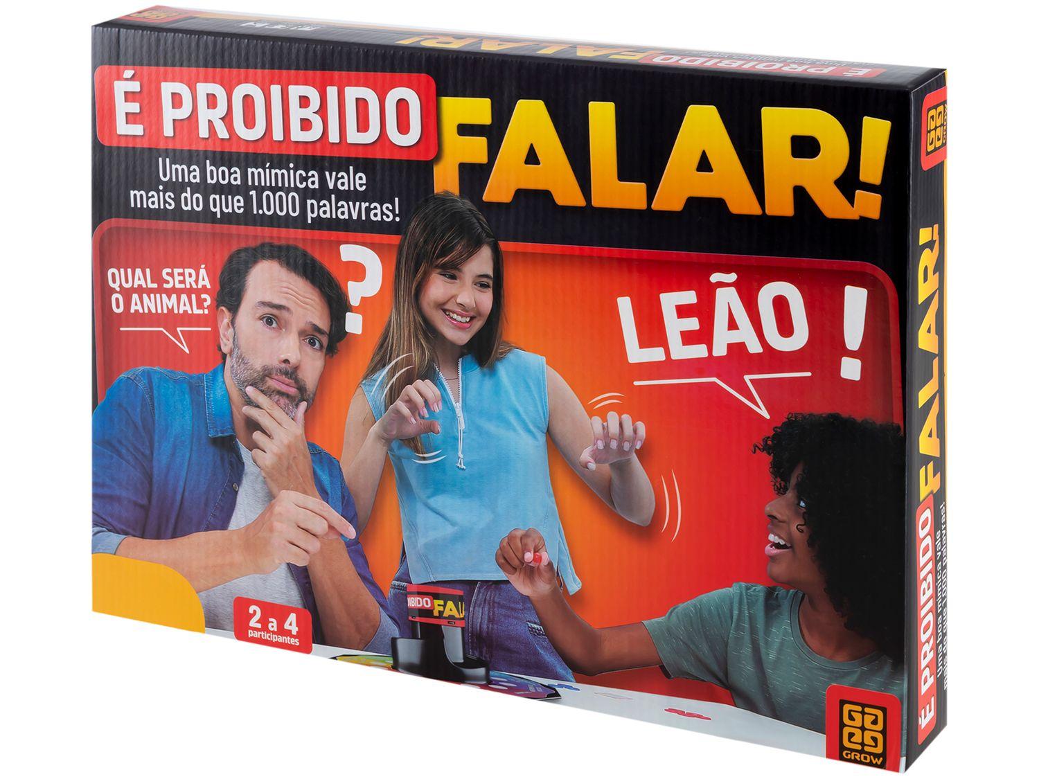 Jogo Tabuleiro É Proibido Falar 