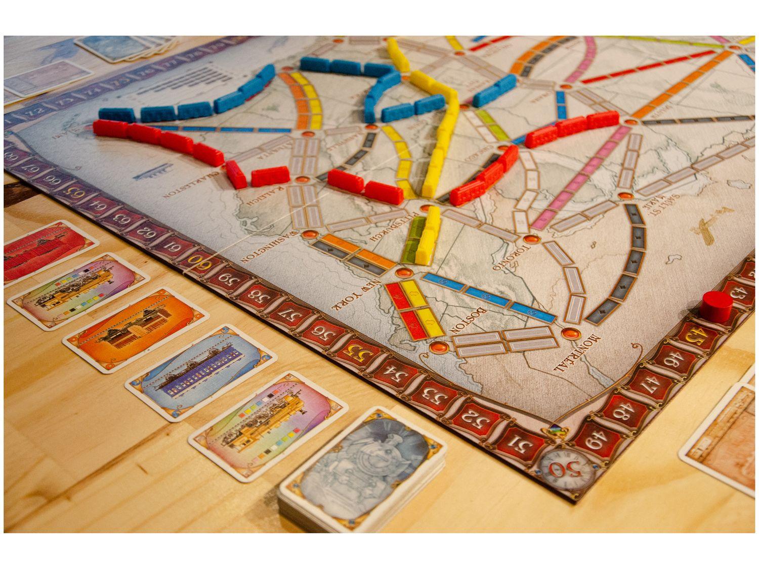 Jogo Ticket To Ride Tabuleiro Galápagos