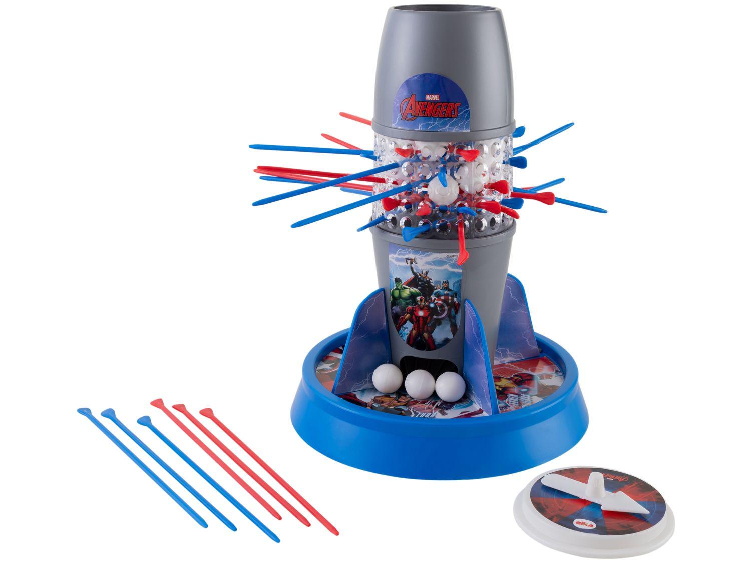 Jogo Tira Varetas Marvel Avengers Elka