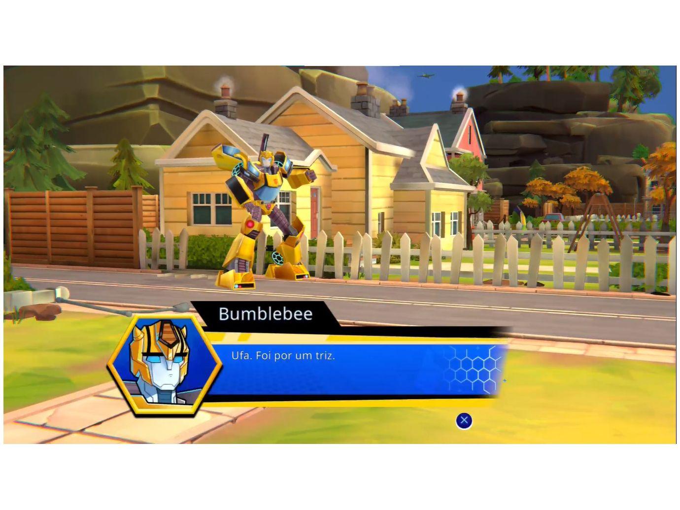 Jogo Transformers Campos de Batalha para PS4