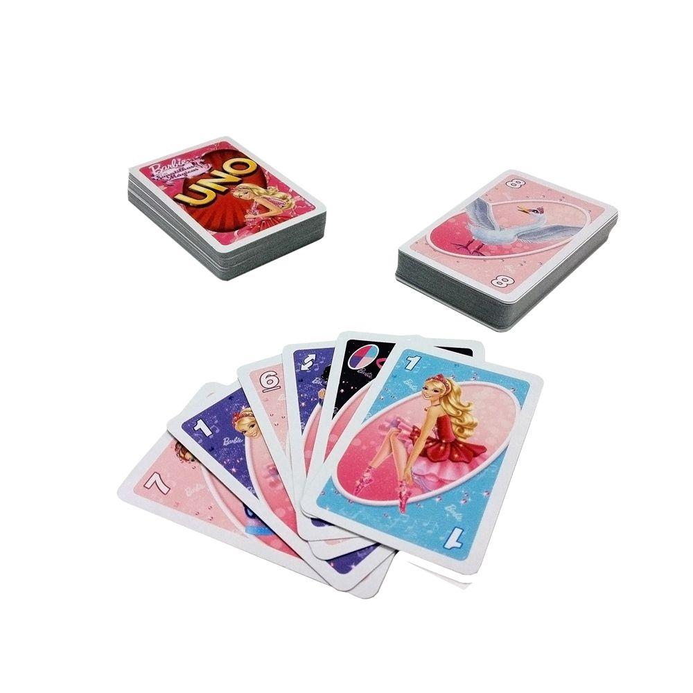 barbie uno cards