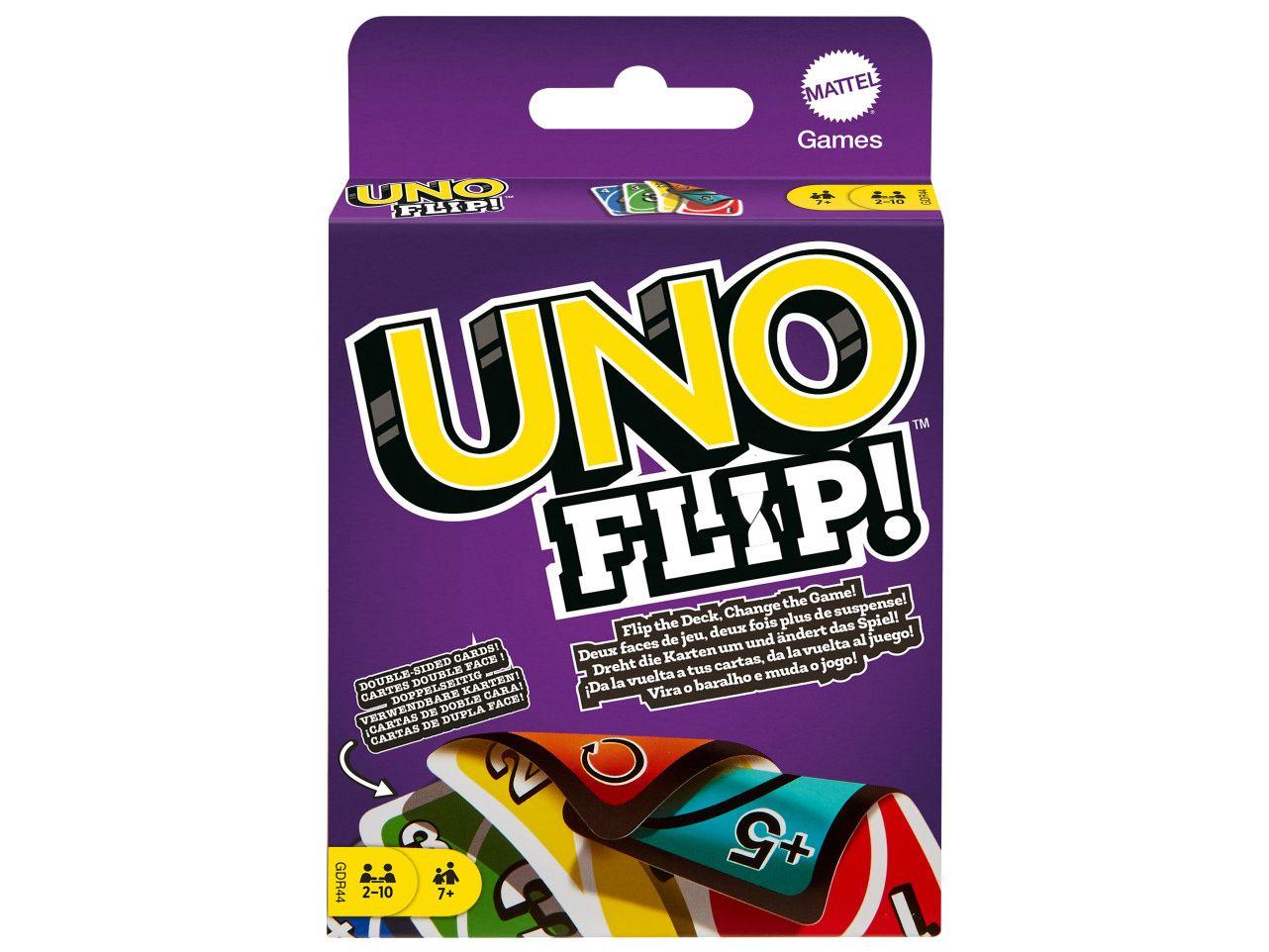 Jogo UNO Flip Mattel 112 Peças