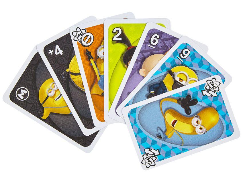 Jogo Uno Meu Malvado Favorito 4 Mattel 113 Cartas