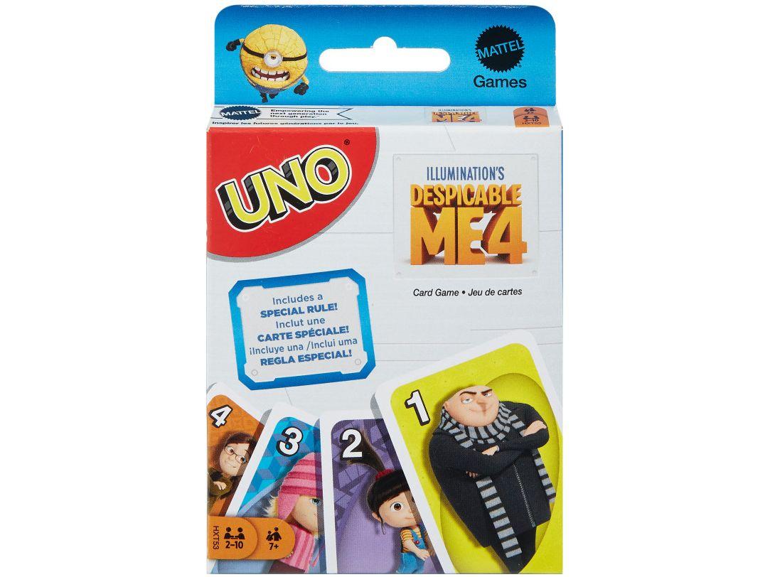 Jogo Uno Meu Malvado Favorito 4 Mattel 113 Cartas