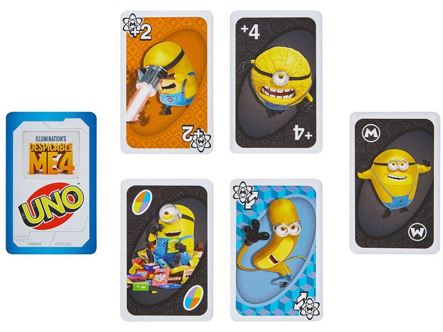 Jogo Uno Meu Malvado Favorito 4 Mattel 113 Cartas
