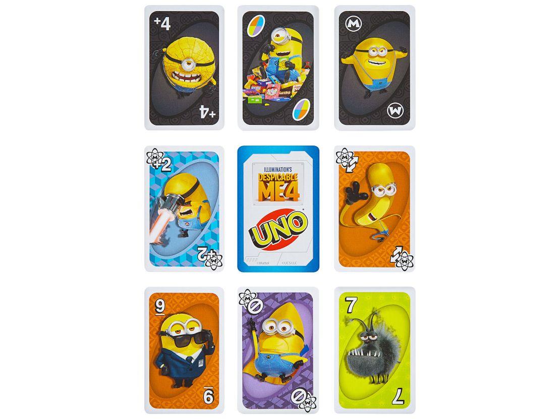 Jogo Uno Meu Malvado Favorito 4 Mattel 113 Cartas