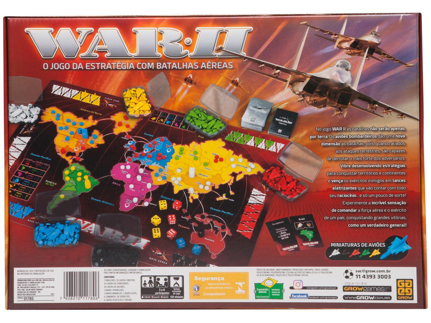 Jogo War 2 - Loja Grow