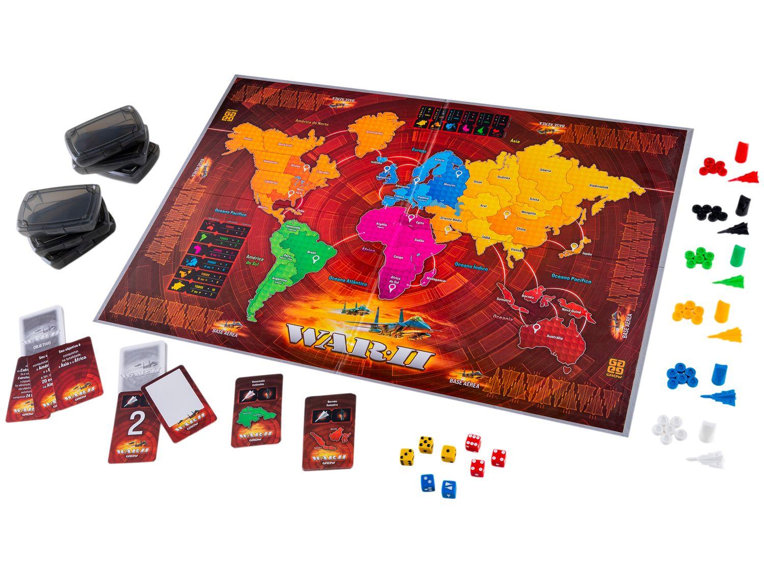 Jogo War II Tabuleiro