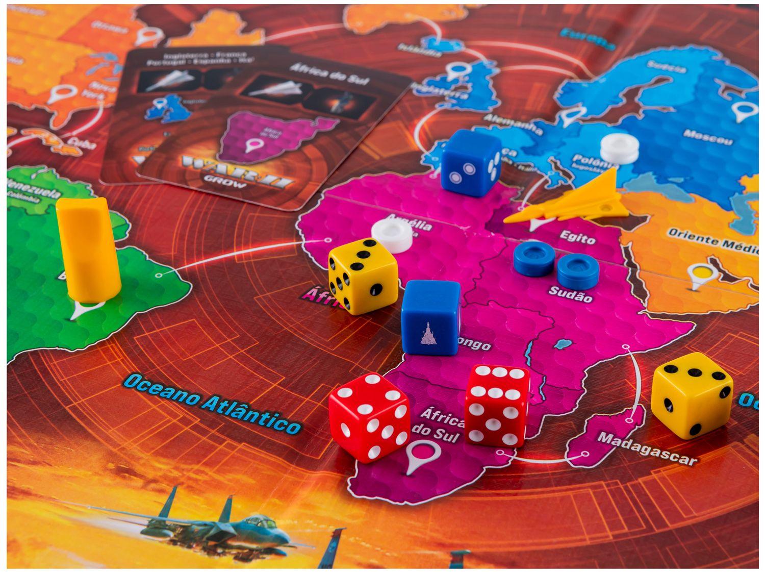 Jogo War II Tabuleiro