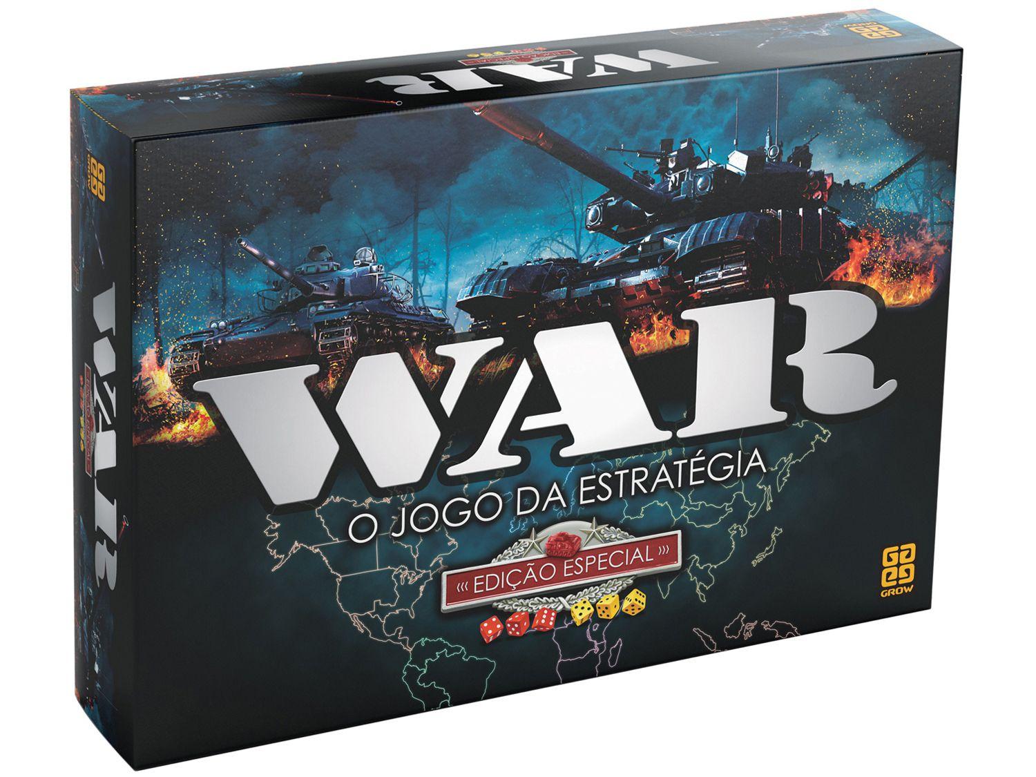 Jogo War Jogo da Estratégia, Jogo de Tabuleiro Grow Usado 88010408