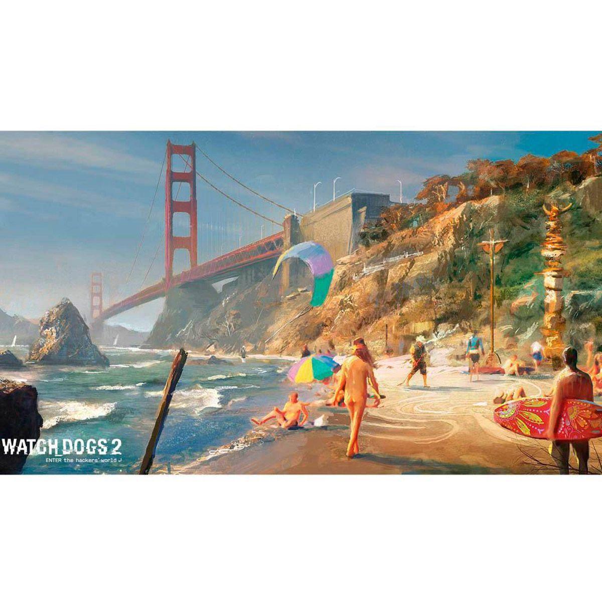 watch dogs 2 xbox one midia fisica