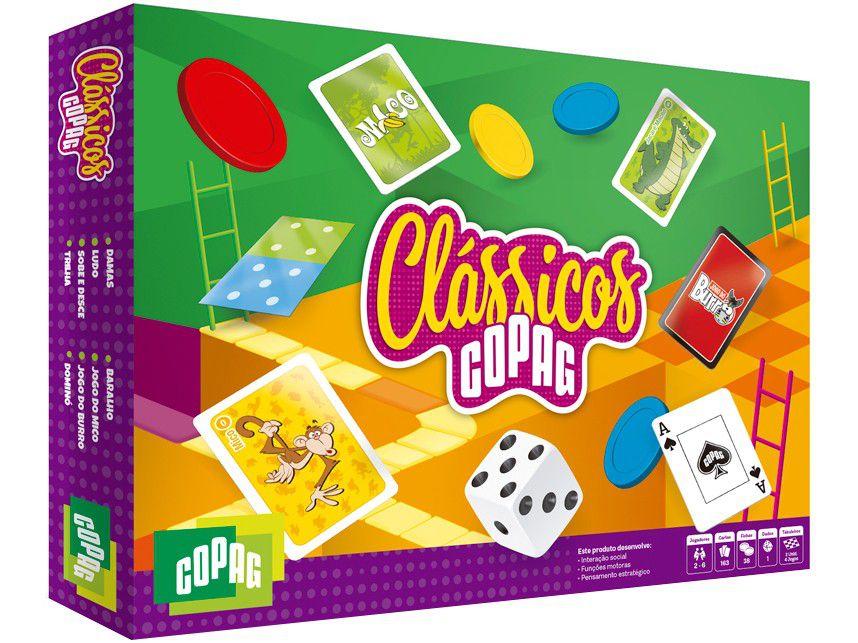 Jogo Com 6 Jogos Clássicos - Pais e Filhos