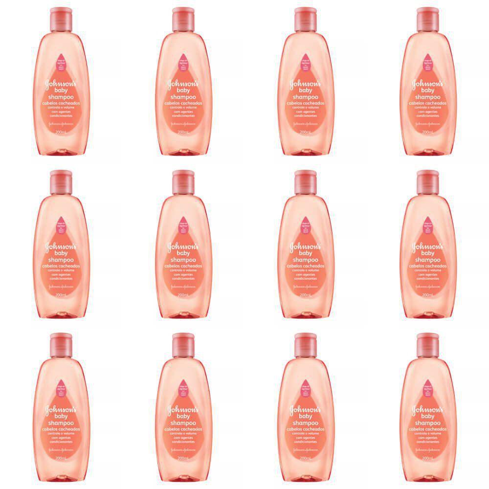 Johnsons Baby Cachos Definidos Shampoo 200ml (Kit C/12) Shampoo