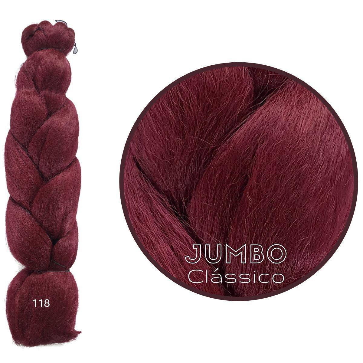 Jumbo Para Tranças Ser Mulher Pacote com 399 Gramas Cores Clássicas 65 ...