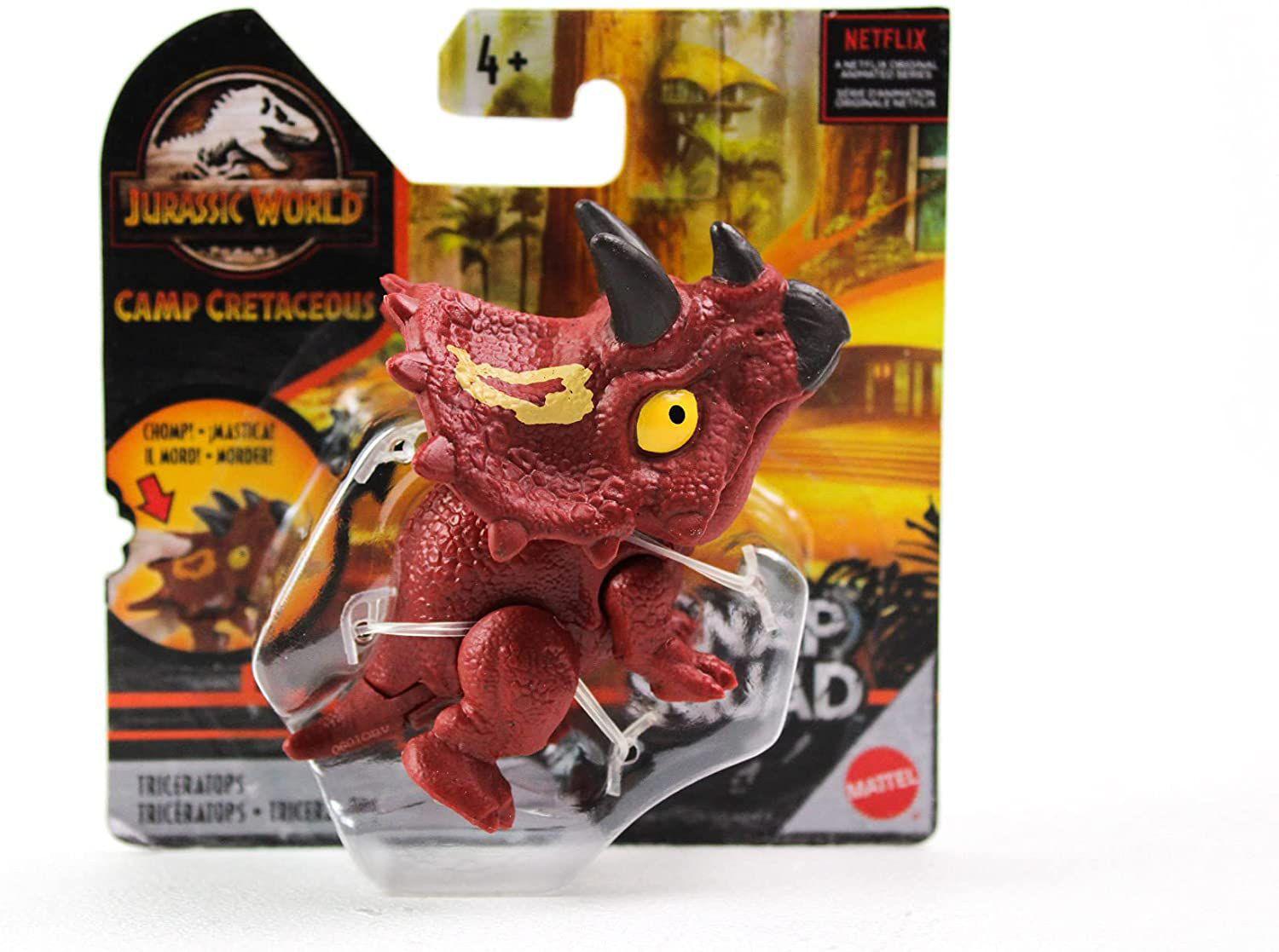 Jurassic World 2021 Camp Cretaceous Snap Squad Set Of 4 Figures