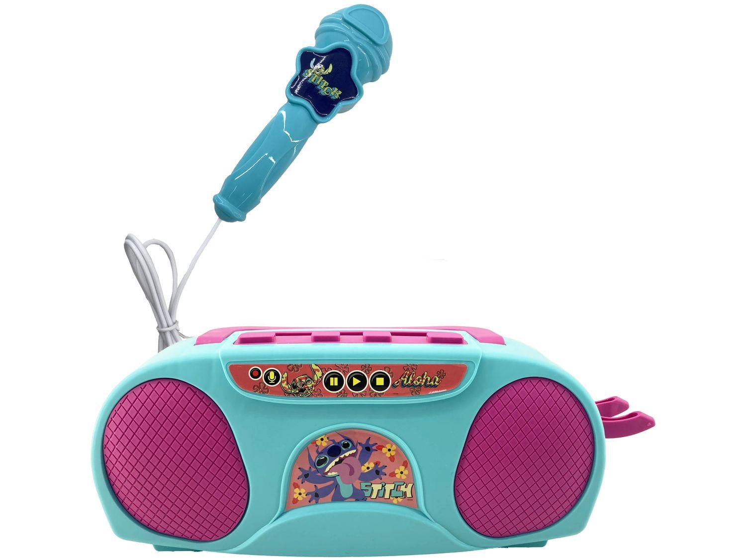 Karaokê Infantil Portátil Candide Boom Box Karaokê