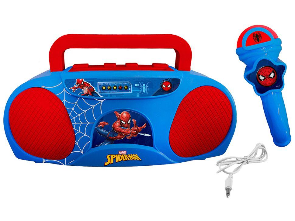 Karaokê Infantil Portátil Candide Spider-Man