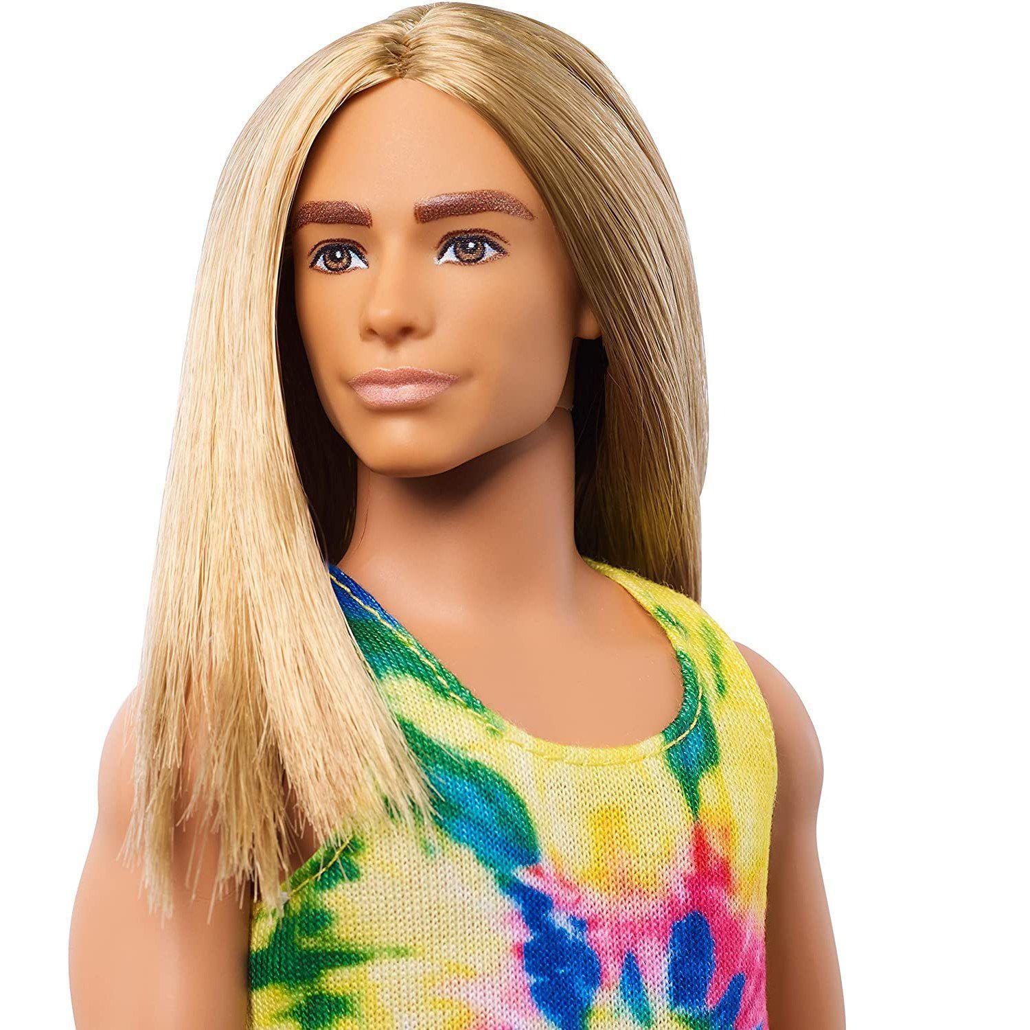Ken Fashionistas 138 Loiro Cabelos Longos GHW66 - Mattel