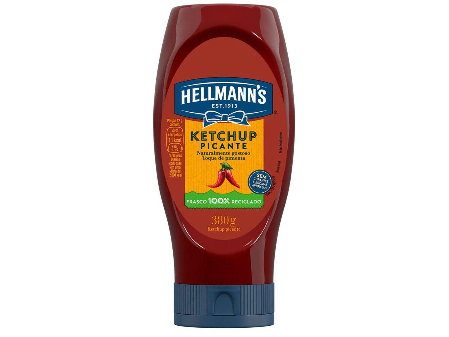 Ketchup Hellmanns Picante Burger House 380g