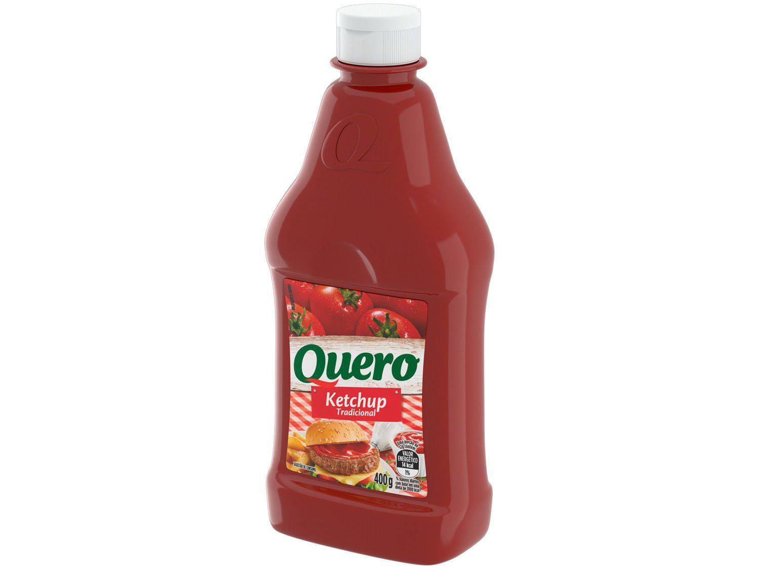Ketchup Tradicional Quero 400g