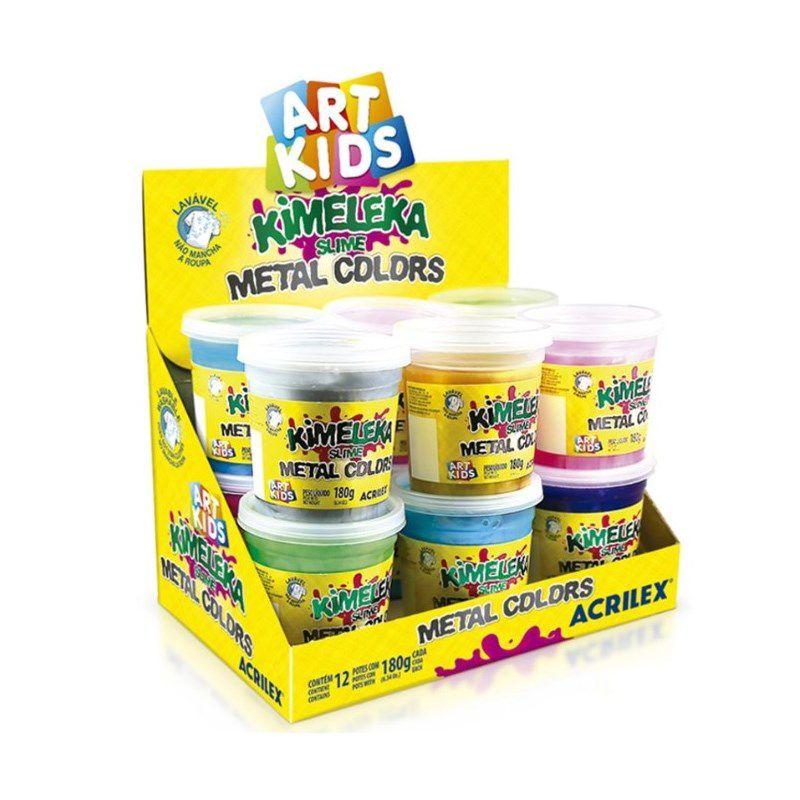 Kimeleka metalica 180g acrilex 58320000 - Atacadao Posto 13