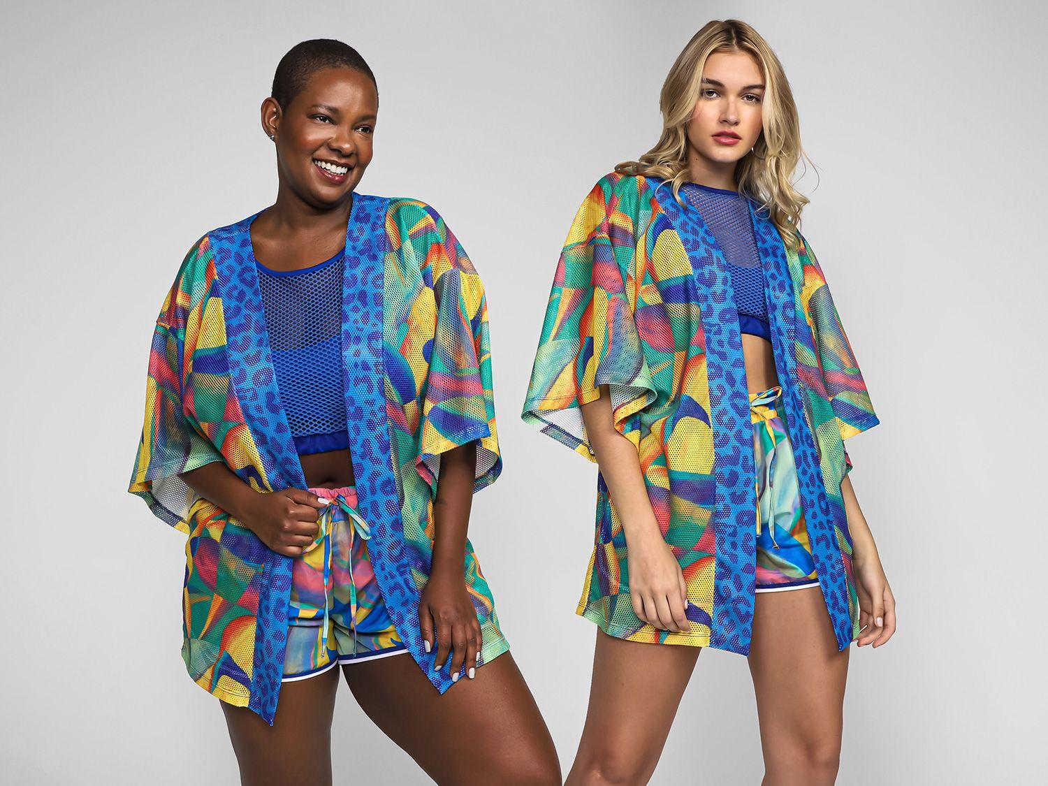 Kimono Brasil Vista Magalu Mesh Copa Safári