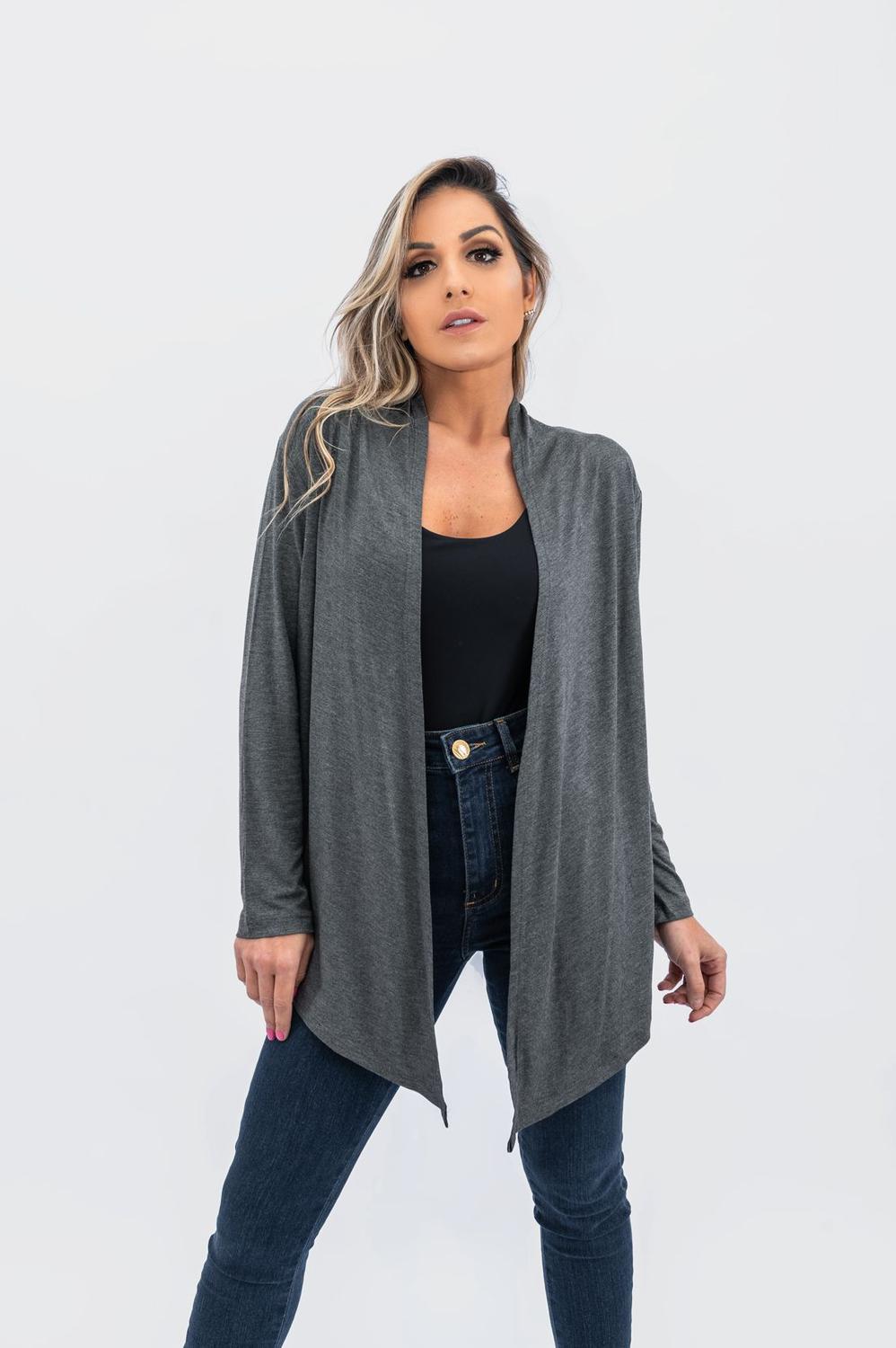 cardigan feminino calça jeans
