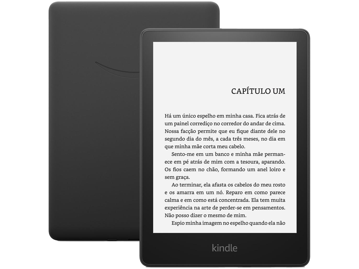 Kindle Paperwhite Amazon 6,8” 16GB 300 ppi Wi-Fi Luz Embutida Preto