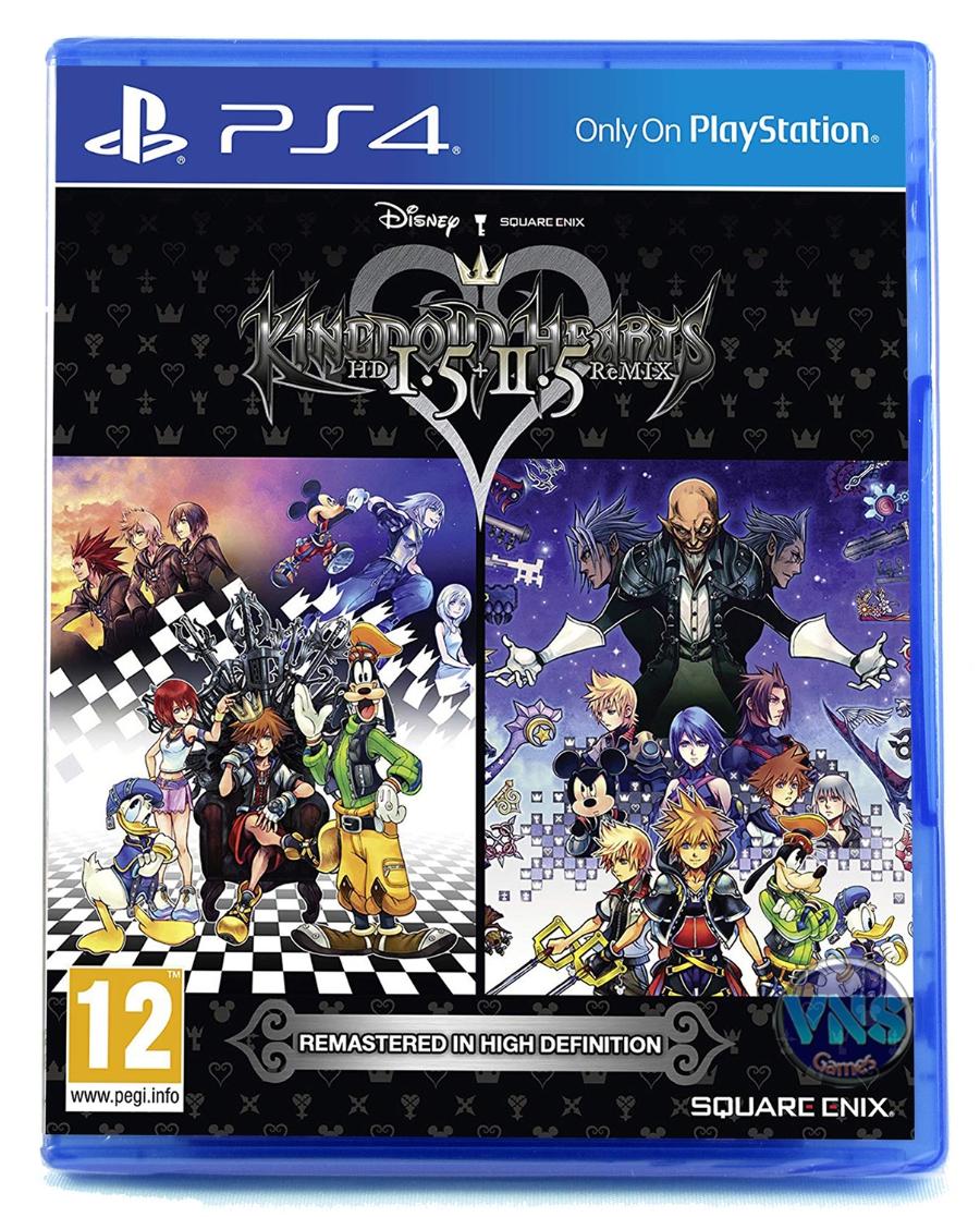 Kingdom Hearts HD 1.5 + 2.5 Remix - PS4 - Square enix ...