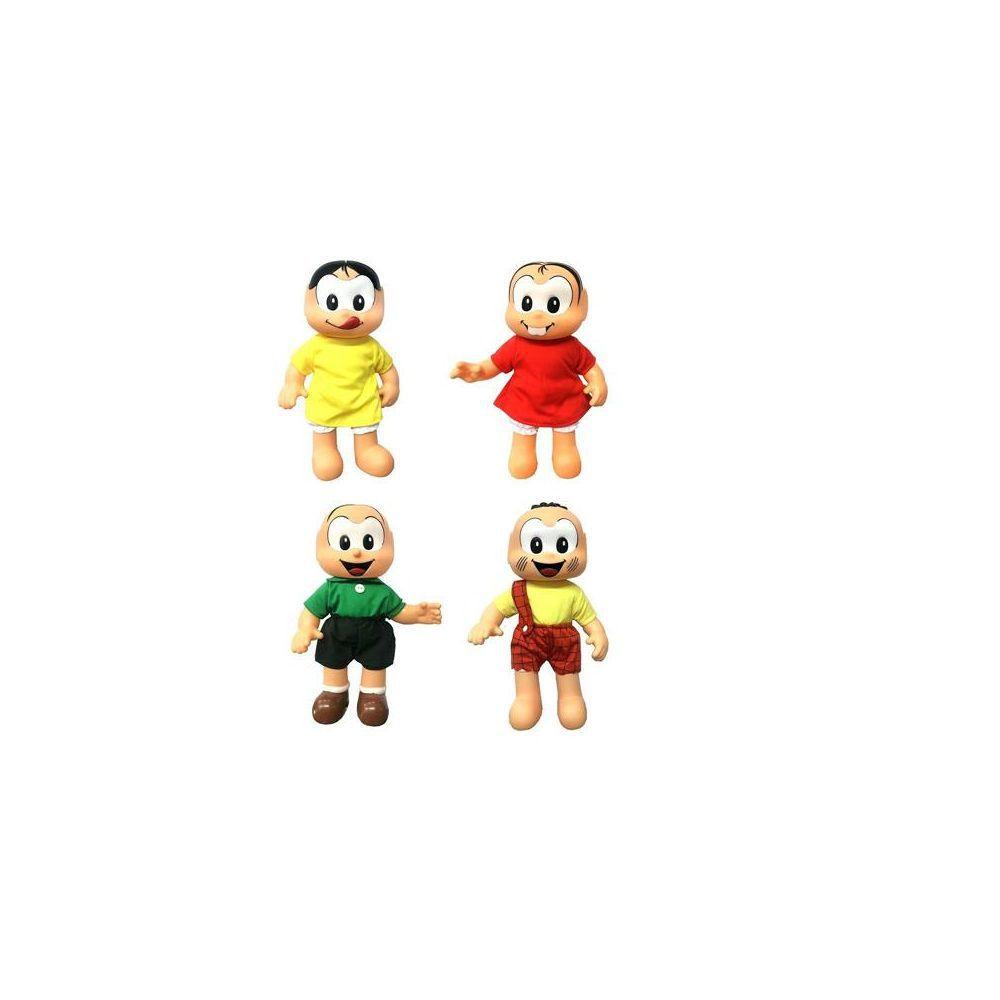 Kit 04 Bonecos Turma Da Monica - Sid Nyl Original - Sydnil - Bonecos ...