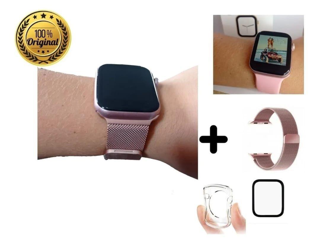 smartwatch w34 s rosa