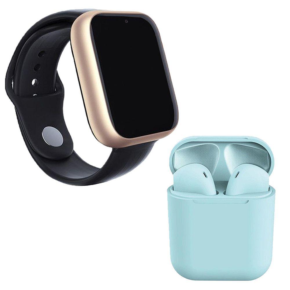 smartwatch p70 dourado