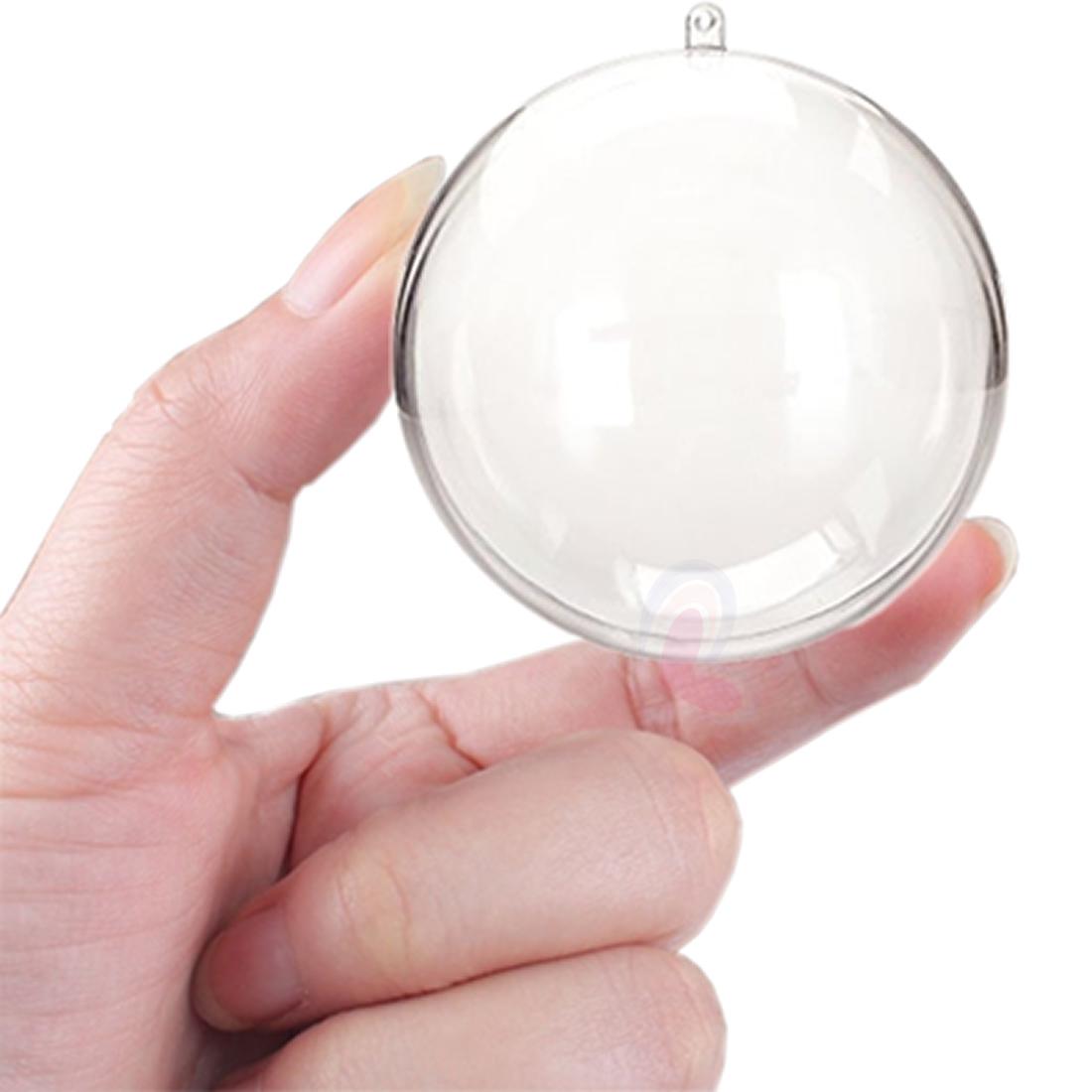 Kit 10 Bola Acrilico Esfera De 6 3cm Como Porta Foto De Natal Dubemfest Bola De Natal Magazine Luiza