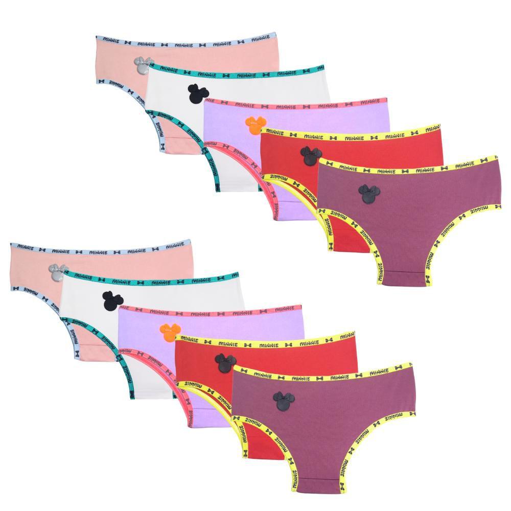 Kit 10 Calcinha Infantil Conforto Menina Moda Infantil Calçolinha