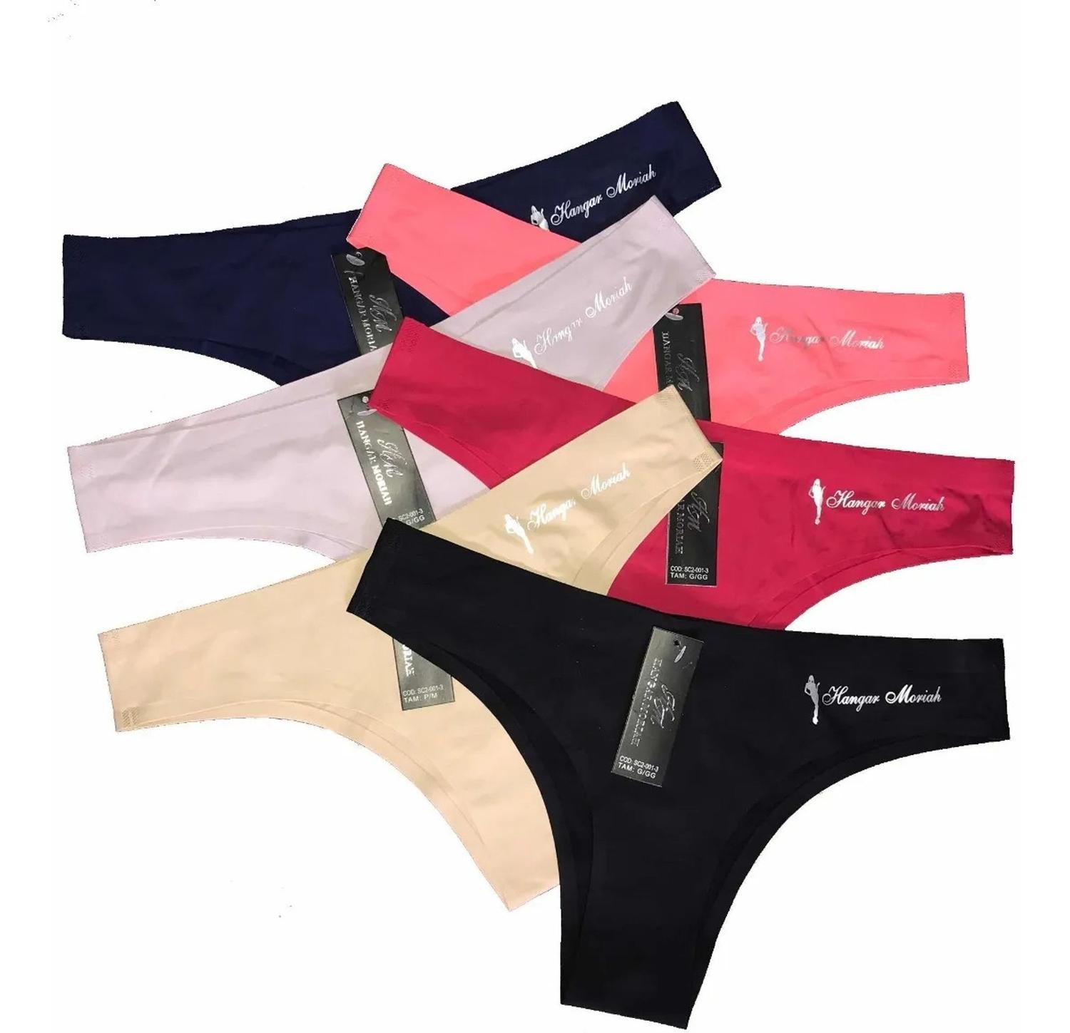 Kit 10 Calcinhas Tanga Sem Costura Hangar Moriah Amorarma - Calcinha -  Magazine Luiza