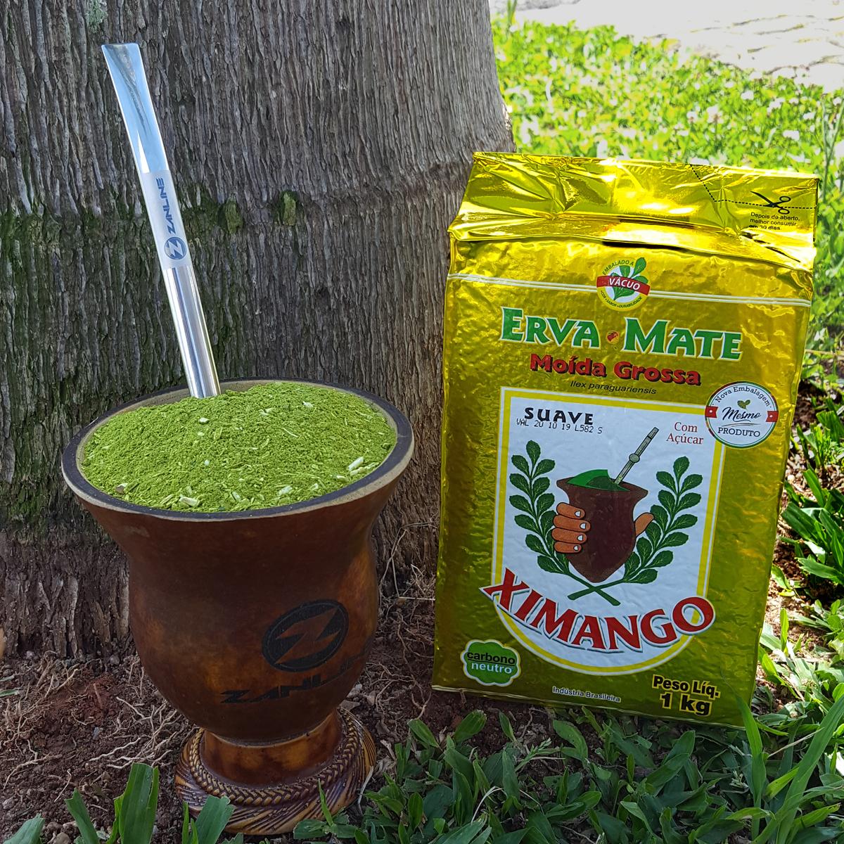 Kit 10 Ervamate Sabores Diversos Chimarrão Tererê Ximango Kit para Chimarrão / Tererê