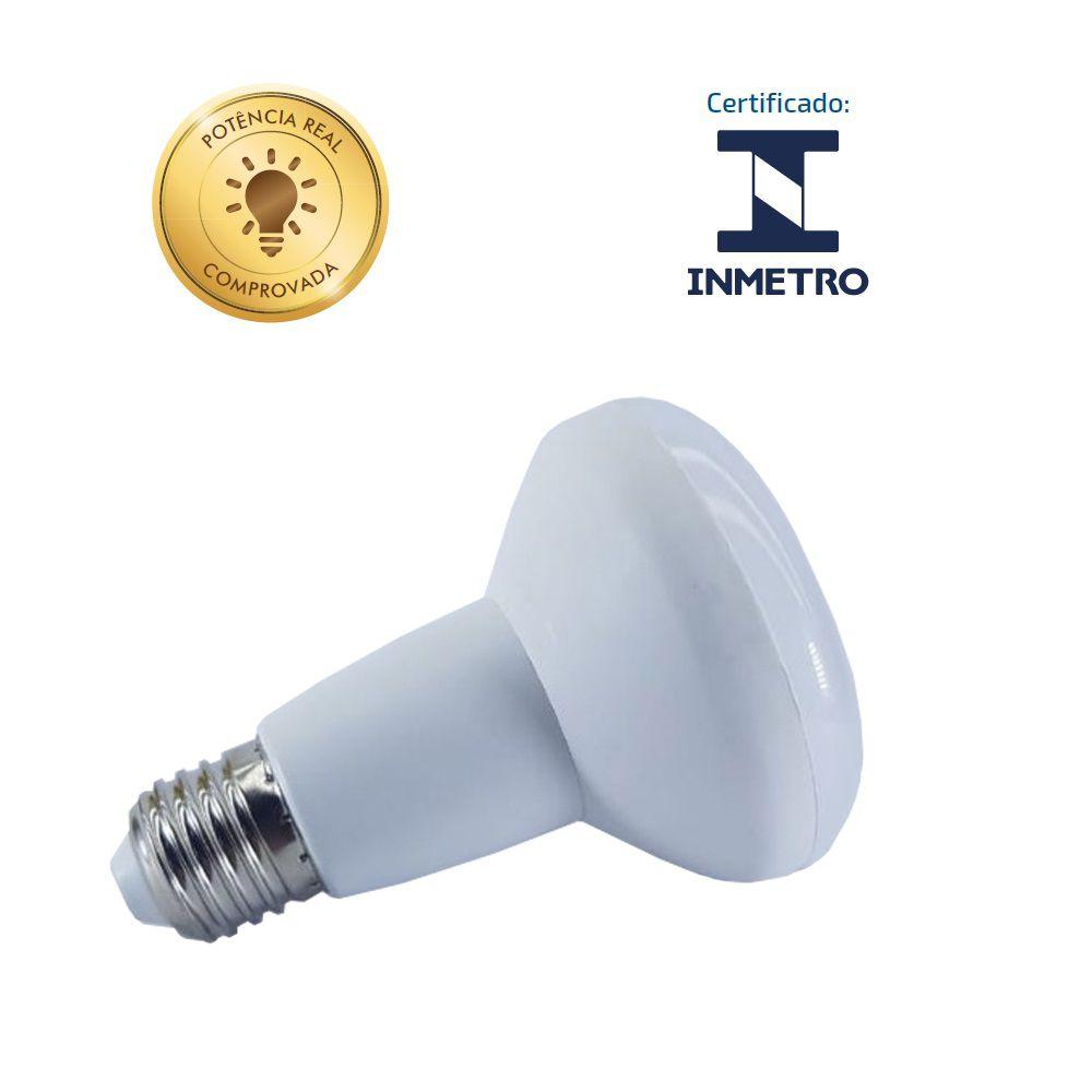 Lampada R63 Kit 10 Lâmpadas Led R63 Refletora 10w Luz Branca Fria 6000k - MBLED ...