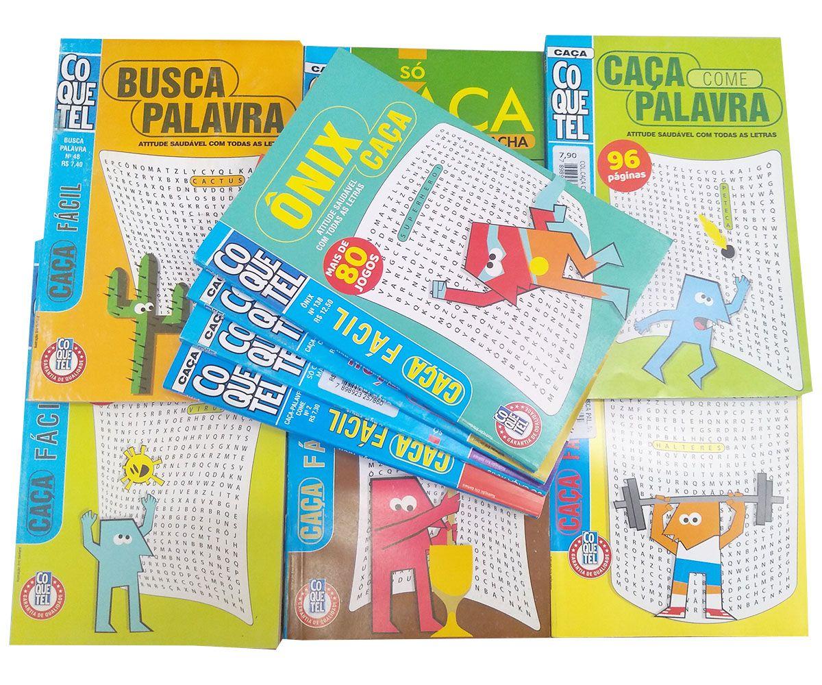 Passatempos Caça Palavras Cruzadas Kit 7Vols Coleção Pic Nic - Lafonte -  Livros de Religião - Magazine Luiza