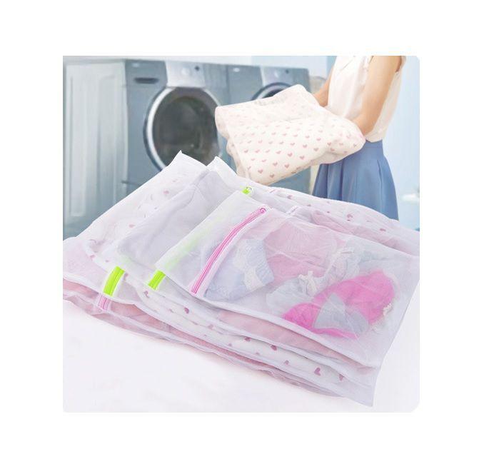 Kit 10 Sacos Para Lavar Roupas Delicadas com ziper 50 X 70cm - RIo ...