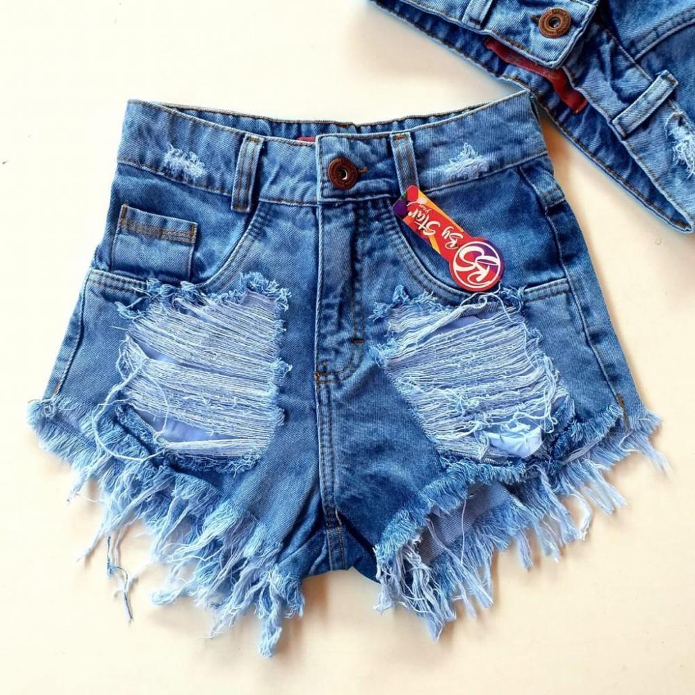 shorts jeans no atacado