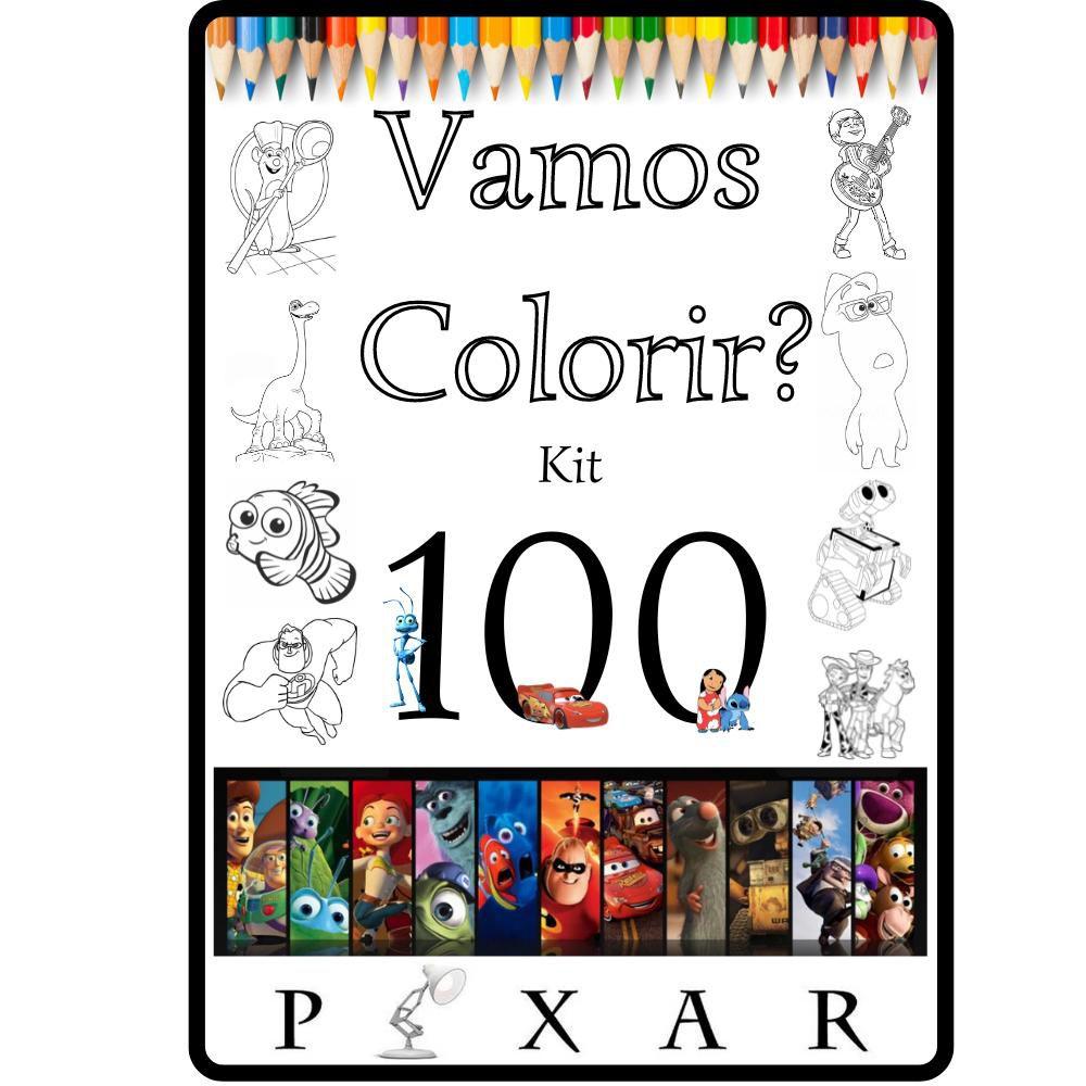 Kit 50 Desenhos Para Colorir Anime Envio Imediato