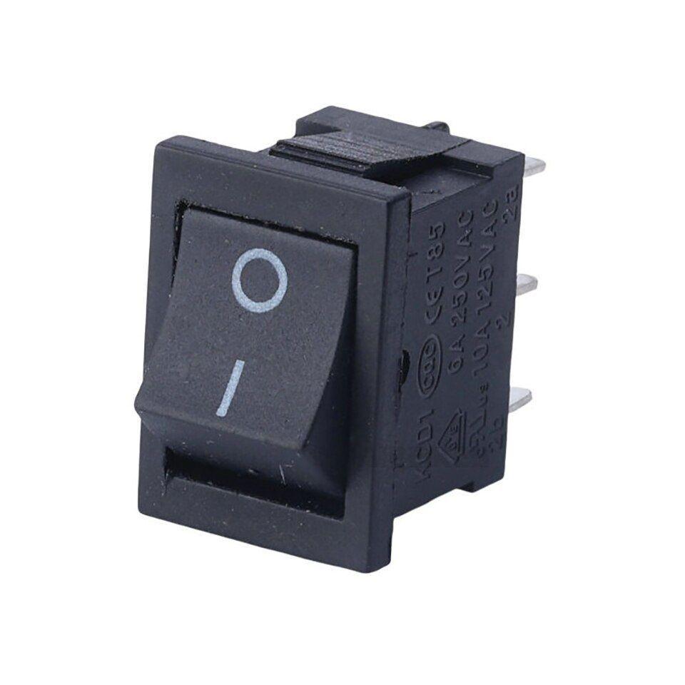 KIT 10x INTERRUPTOR CHAVE GANGORRA KCD1-202 6T 6A 250V PT - IDALL ...