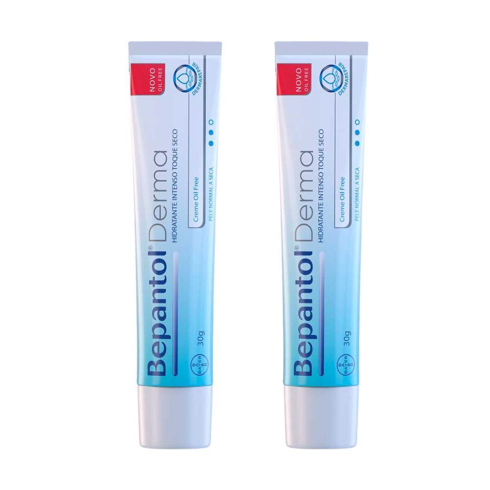 Kit 2 Bepantol Derma Hidratante Intenso Toque Seco 30g - Hidratante Facial  - Magazine Luiza