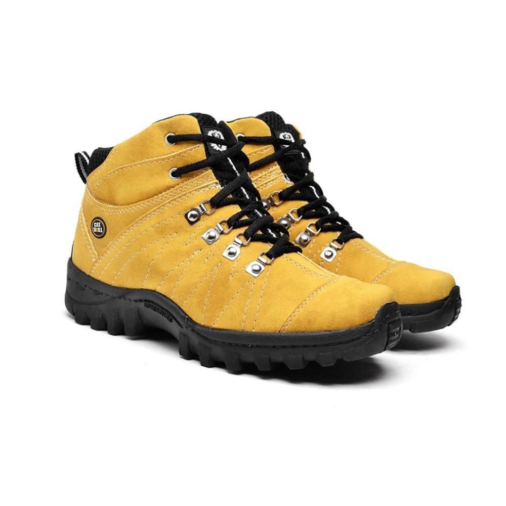 Bota Masculina CAT Caterpillar Adventure Sintética Preto