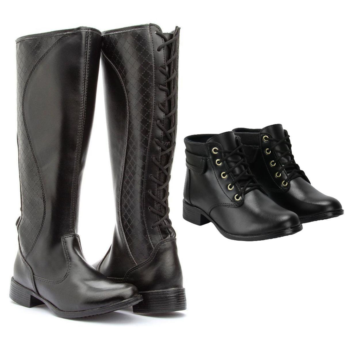 Cano Curto Botas Sob Medida Plus Size Bota Feminina Modare Cano - Main Image
