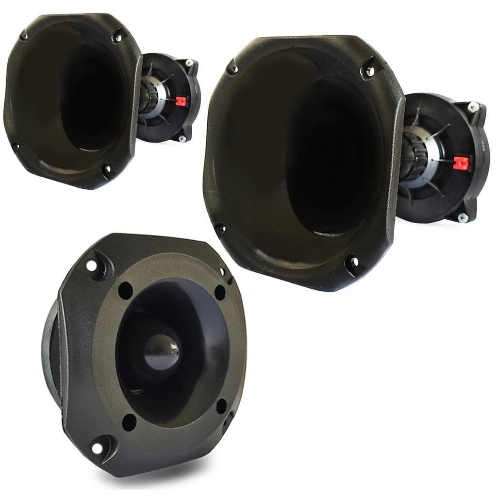 Kit 2 Driver Corneta Curta 1 Super Tweeter Tuiter 100w Hiken - Driver ...