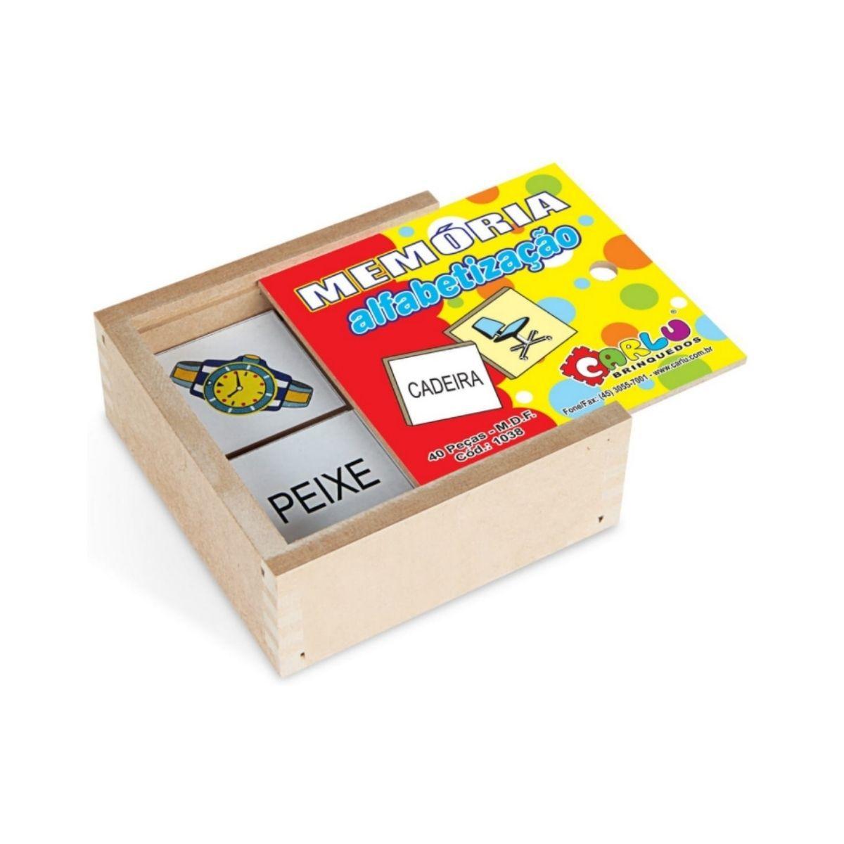 Brinquedo Educativo Jogo De Damas Adaptado Estojo Em Mdf - Carlu