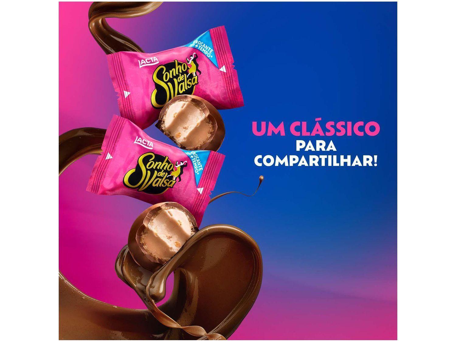 Kit 2 Pacotes de Bombom Chocolate Sonho de Valsa