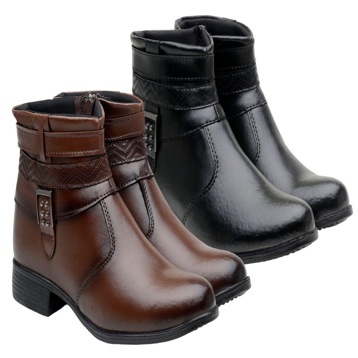 Curto Salto Mercado Livre Botas Femininas Cano Baixo Cano Curto
